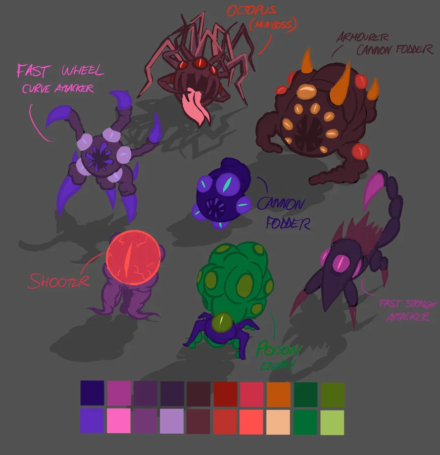 Enemies — Concept 2